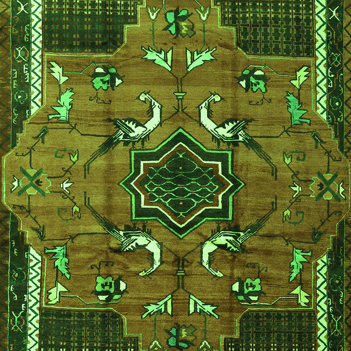 Persian Green Traditional Rug, tr1209grn