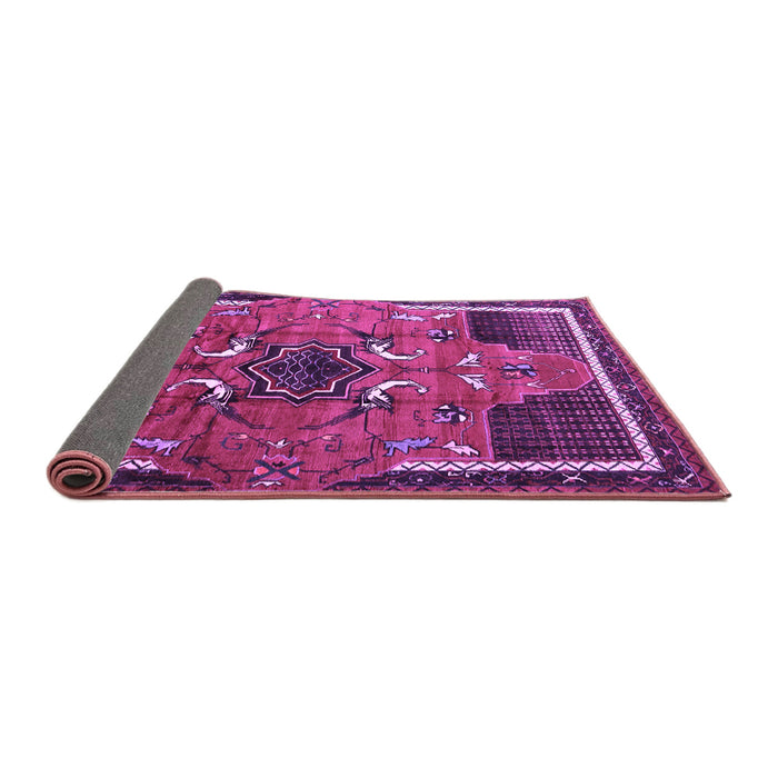 Sideview of Persian Purple Traditional Rug, tr1209pur