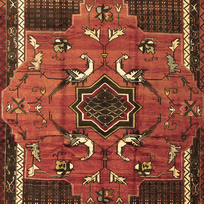 Persian Brown Traditional Rug, tr1209brn