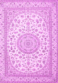 Medallion Pink Traditional Rug, tr120pnk