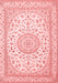 Medallion Red Traditional Area Rugs