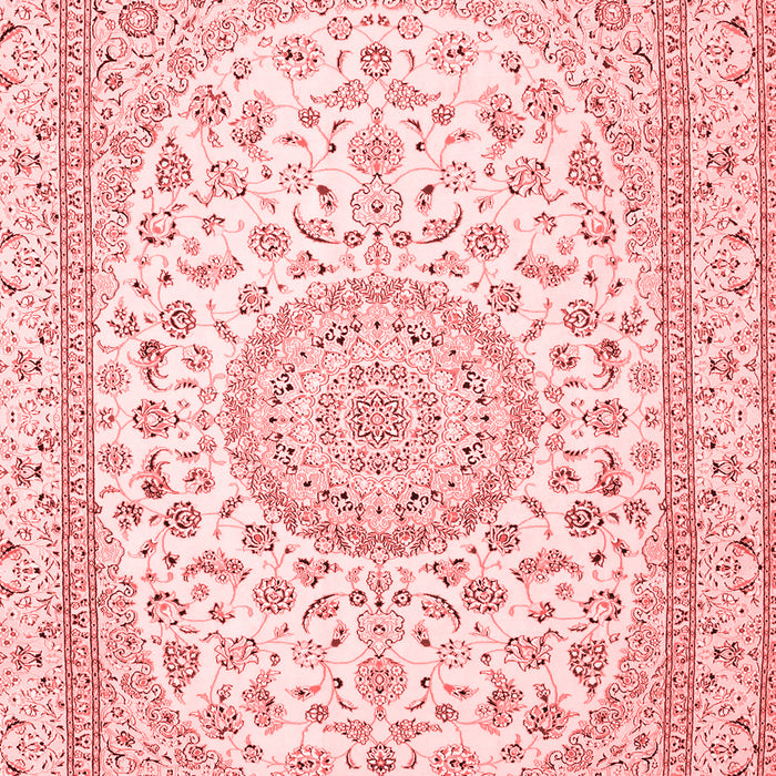 Medallion Red Traditional Area Rugs