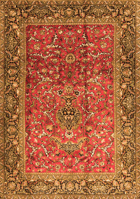 Persian Orange Traditional Rug, tr1210org