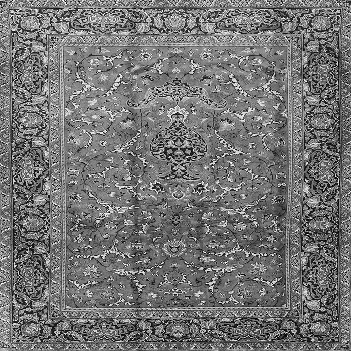 Serging Thickness of Persian Gray Traditional Rug, tr1210gry