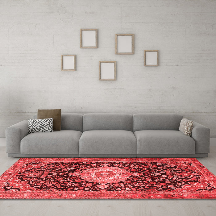Traditional Red Washable Rugs