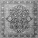 Serging Thickness of Persian Gray Traditional Rug, tr1213gry