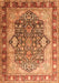 Persian Orange Traditional Rug, tr1213org