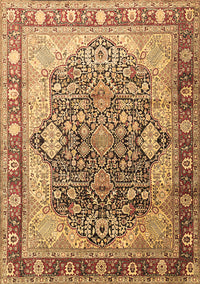 Persian Brown Traditional Rug, tr1213brn