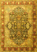 Persian Yellow Traditional Rug, tr1213yw