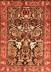 Persian Orange Traditional Rug, tr1214org