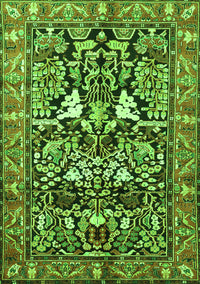 Persian Green Traditional Rug, tr1214grn