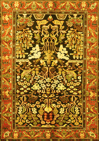 Persian Yellow Traditional Rug, tr1214yw