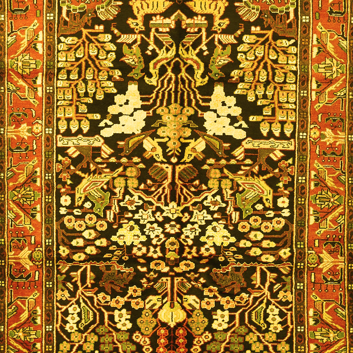 Persian Yellow Traditional Rug, tr1214yw