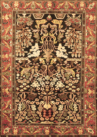 Persian Brown Traditional Rug, tr1214brn