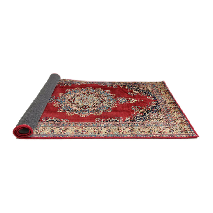 Sideview of Traditional Red Medallion Rug, tr1215