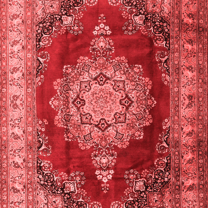 Medallion Red Traditional Area Rugs