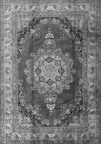 Medallion Gray Traditional Rug, tr1215gry