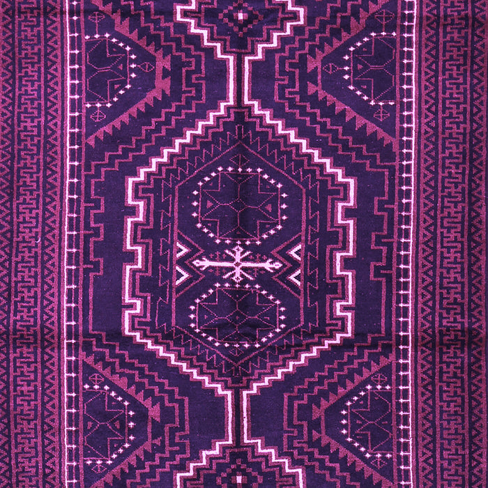 Machine Washable Persian Purple Traditional Area Rugs, wshtr1217pur