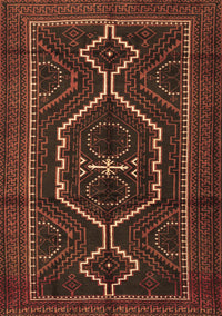 Persian Brown Traditional Rug, tr1217brn