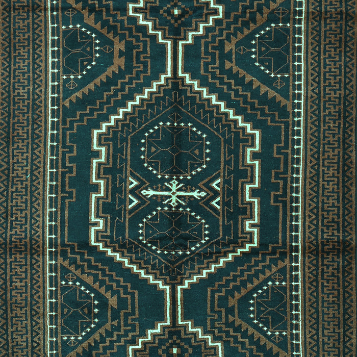 Persian Turquoise Traditional Rug, tr1217turq