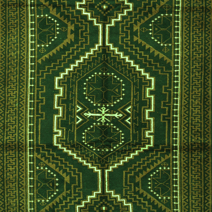 Persian Green Traditional Rug, tr1217grn