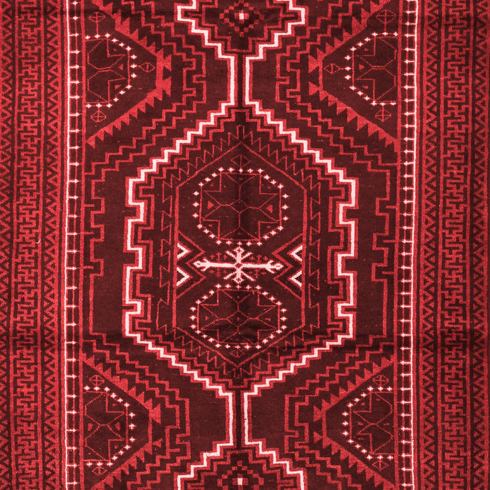 Machine Washable Persian Red Traditional Rug, wshtr1217red