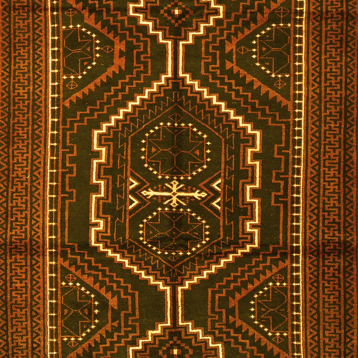 Persian Yellow Traditional Rug, tr1217yw