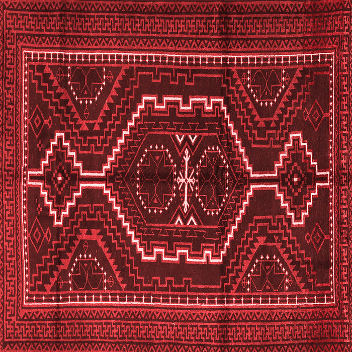 Machine Washable Persian Red Traditional Rug, wshtr1217red