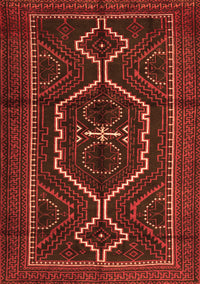 Persian Orange Traditional Rug, tr1217org