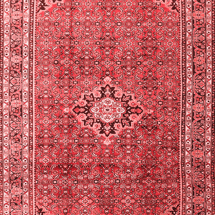 Machine Washable Persian Red Traditional Rug, wshtr1218red