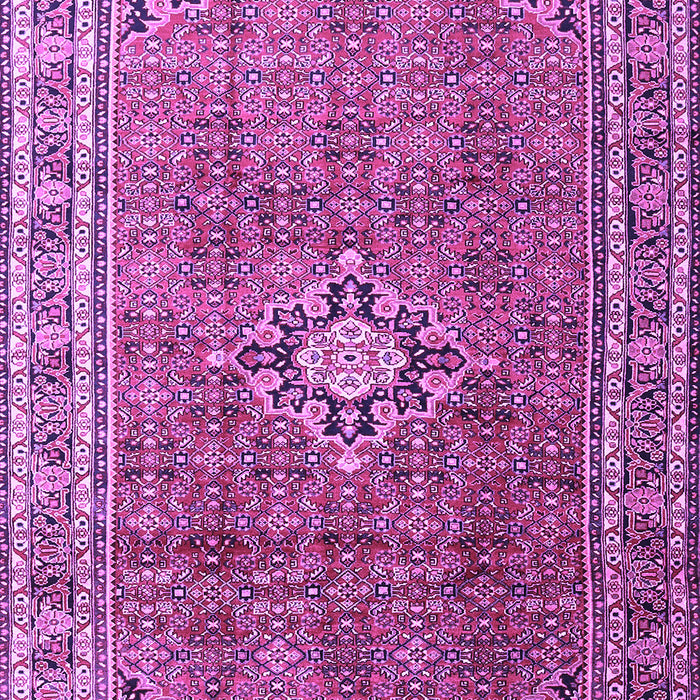 Machine Washable Persian Purple Traditional Area Rugs, wshtr1218pur