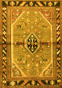 Persian Yellow Traditional Rug, tr1219yw