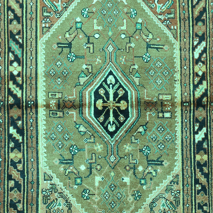 Persian Turquoise Traditional Rug, tr1219turq