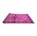 Sideview of Persian Pink Traditional Rug, tr1219pnk