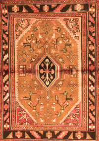 Persian Orange Traditional Rug, tr1219org