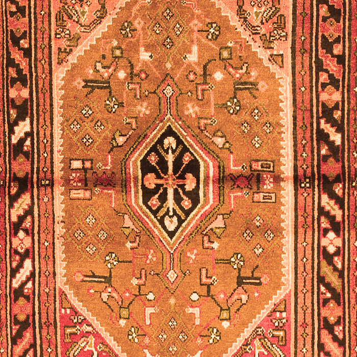 Persian Orange Traditional Rug, tr1219org