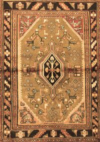 Persian Brown Traditional Rug, tr1219brn