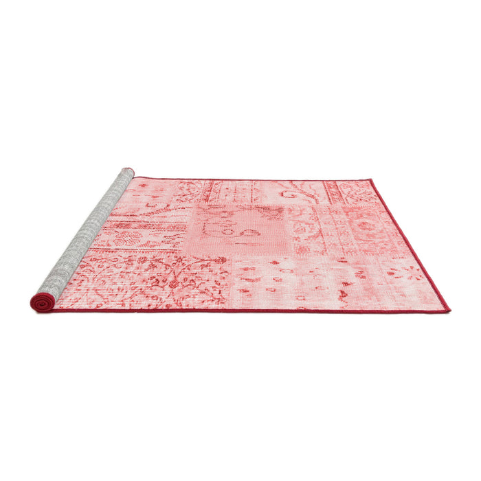 Transitional Red Washable Rugs