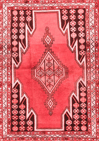 Persian Red Traditional Rug, tr1220red