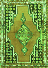 Persian Green Traditional Rug, tr1220grn