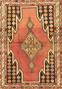 Persian Brown Traditional Rug, tr1220brn