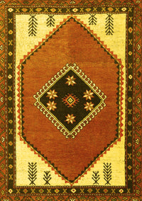 Persian Yellow Traditional Rug, tr1221yw