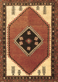 Persian Brown Traditional Rug, tr1221brn