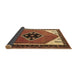 Sideview of Persian Brown Traditional Rug, tr1221brn