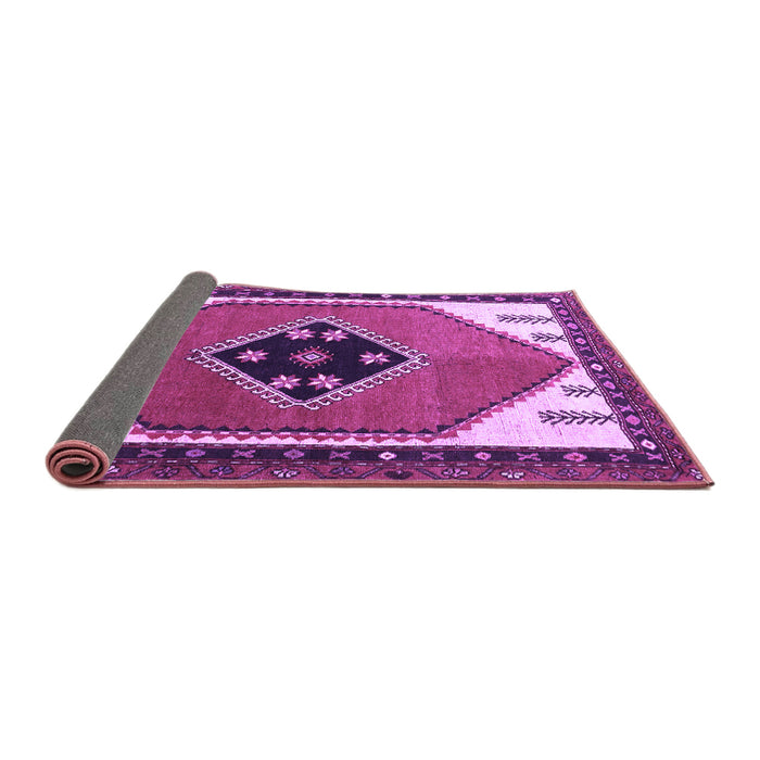 Sideview of Persian Purple Traditional Rug, tr1221pur