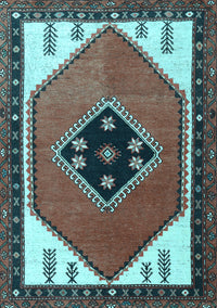 Persian Light Blue Traditional Rug, tr1221lblu