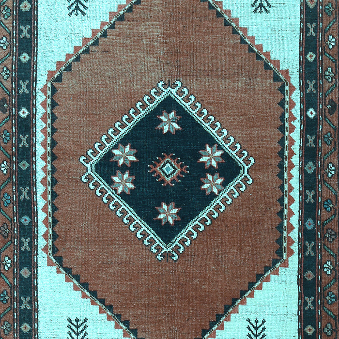 Persian Light Blue Traditional Rug, tr1221lblu