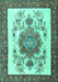 Persian Turquoise Traditional Rug, tr1222turq