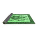 Sideview of Persian Emerald Green Traditional Rug, tr1222emgrn