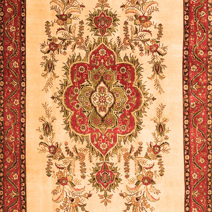 Persian Orange Traditional Rug, tr1222org